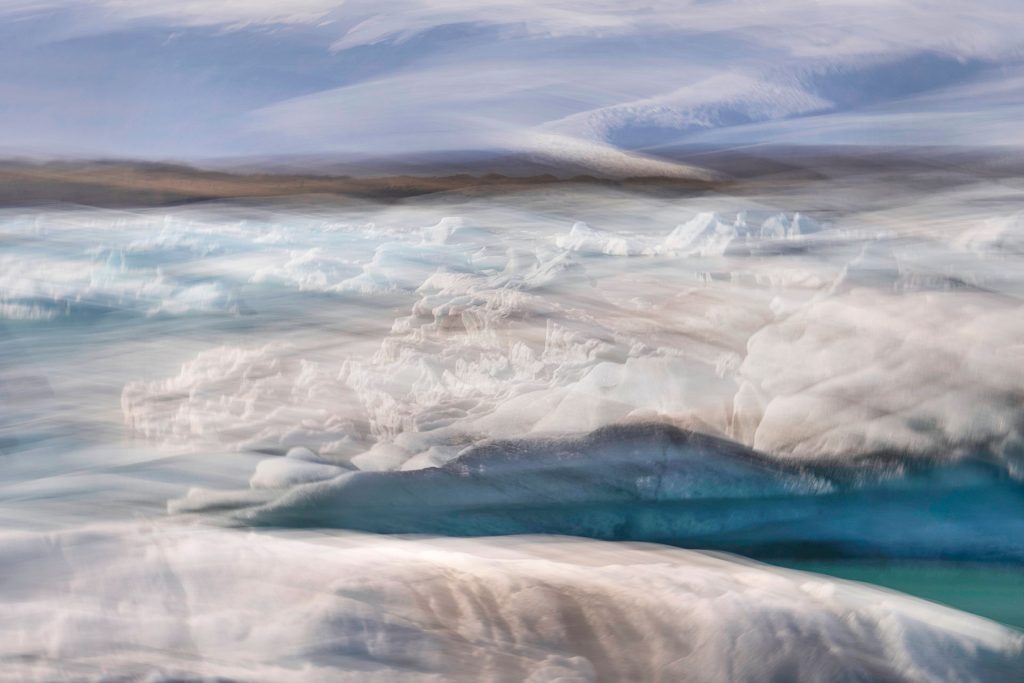 Iceberg Graveyard by Kaisa Sirén